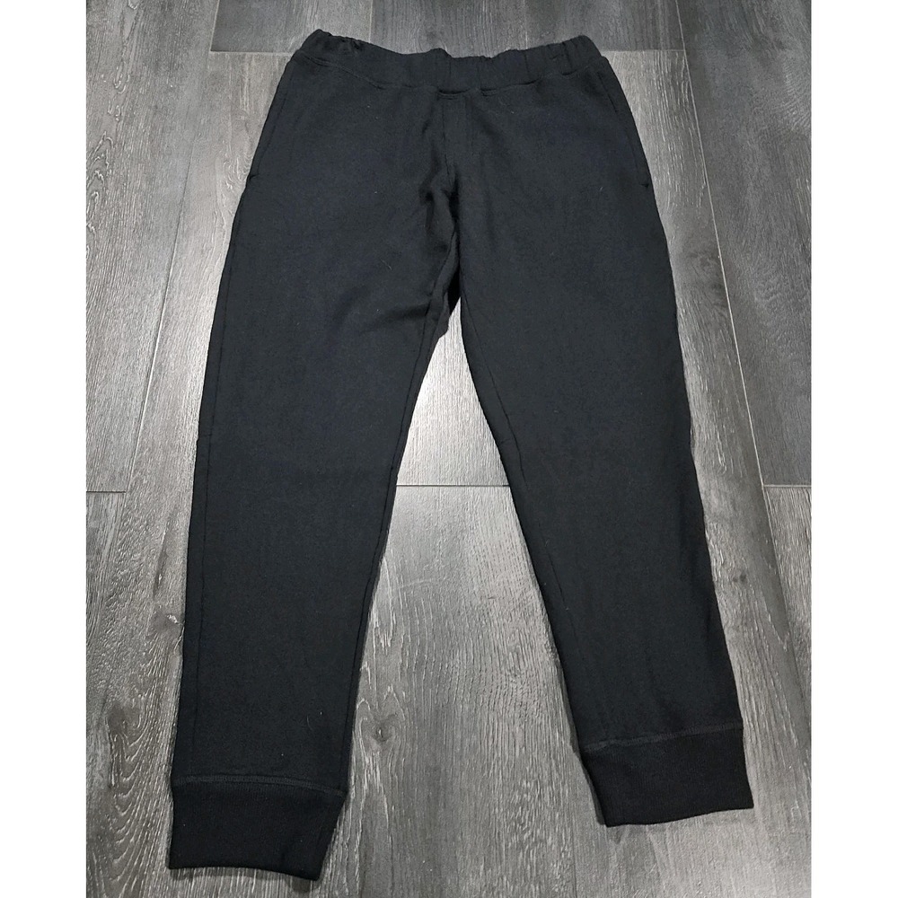 Travis Mathew Cloud Golf Jogger Men S Black Soft Fleece Stretch Tapered Comfort